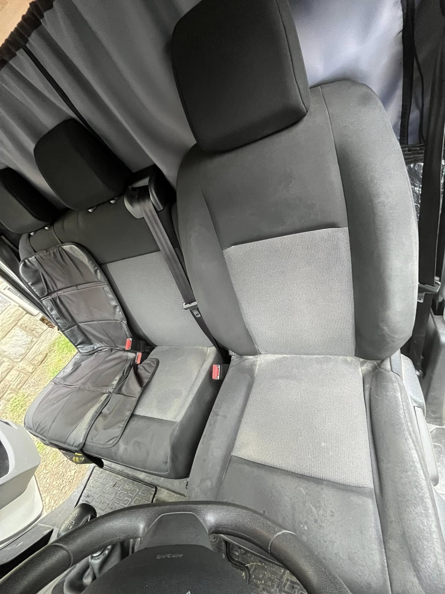 Après nettoyage siège auto